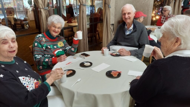 Our annual Hot Cocoa Day brings together The Oaks of Pasadena residents for tasty treats and good company